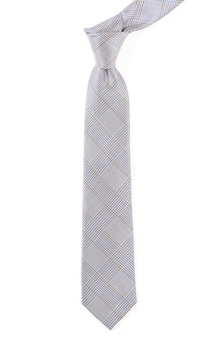 Glen H. Plaid Grey Tie alternated image 1