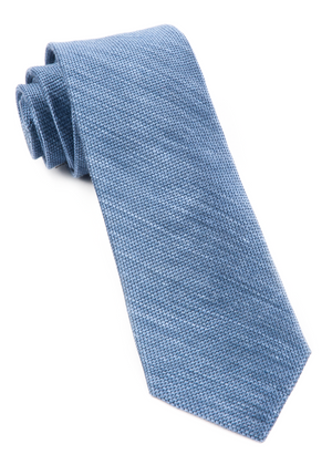 Festival Textured Solid Slate Blue Tie featured image