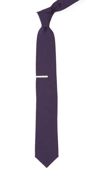 Linen Row Eggplant Tie alternated image 1