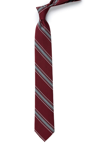 Detour Stripe Burgundy Tie alternated image 1