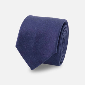 Linen Row Navy Tie