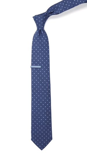 Dotted Dots Classic Blue Tie alternated image 1