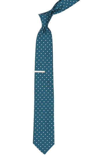 Dotted Dots Teal Tie alternated image 1