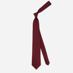 Grosgrain Solid Burgundy Tie alternated image 1