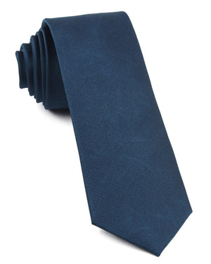 Grosgrain Solid Teal Tie