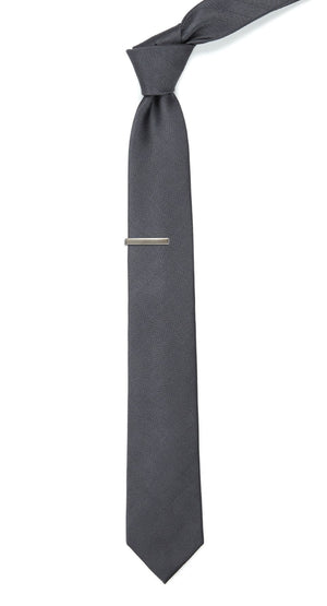 Herringbone Vow Charcoal Tie alternated image 1