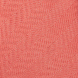 Herringbone Vow Coral Tie alternated image 2