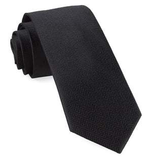 Herringbone Black Tie featured image