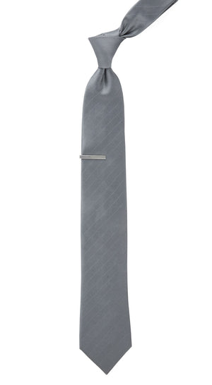 Herringbone Vow Grey Tie alternated image 1