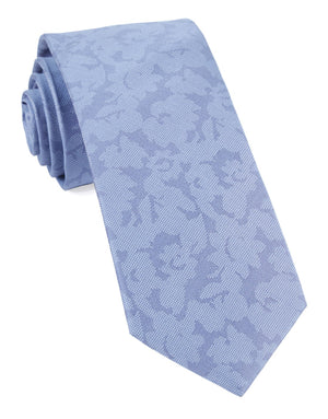 Refinado Floral Periwinkle Tie