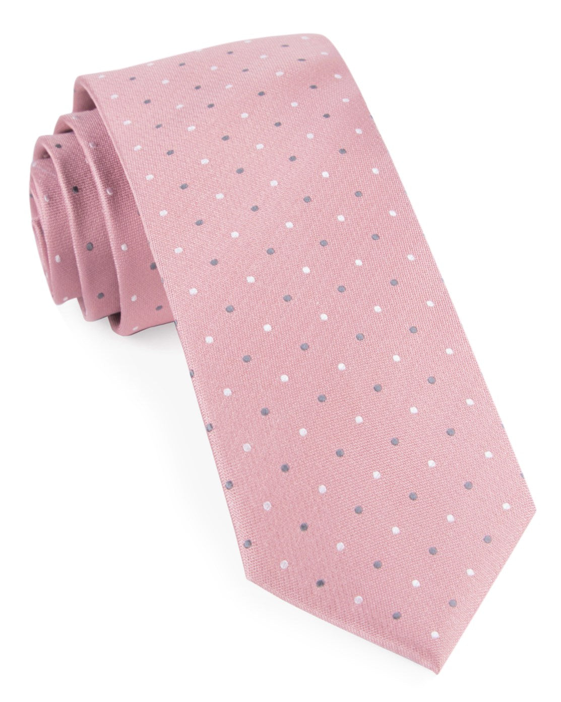 Suited Polka Dots Soft Pink Tie | Silk Ties | Tie Bar