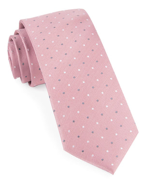 Suited Polka Dots Soft Pink Tie featured image