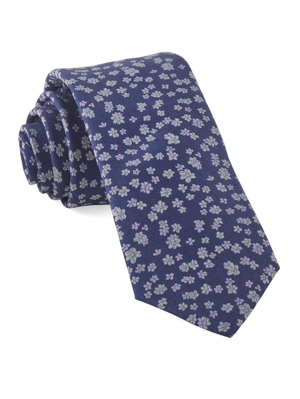 Free Fall Floral Lavender Tie | Silk Ties | Tie Bar