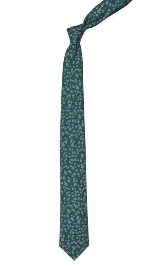 Free Fall Floral Kelly Green Tie alternated image 1