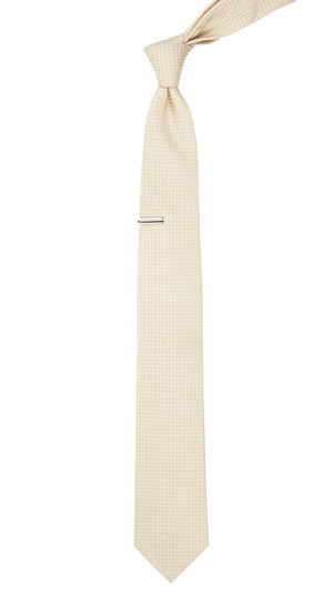 Be Married Checks Light Champagne Tie alternated image 1