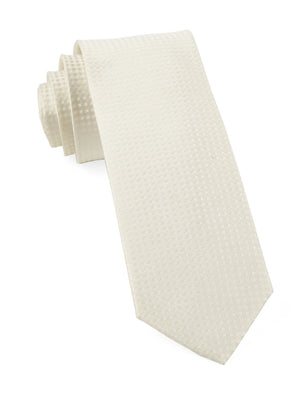 Be Married Checks Ivory Tie featured image