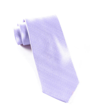 Herringbone Lilac Tie featured image