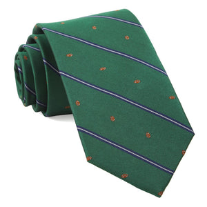 Football Stripe Kelly Green Tie featured image