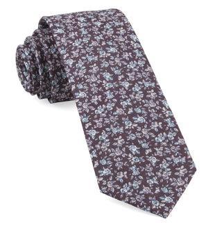 Bhldn Black Cherry Floral Black Cherry Tie featured image