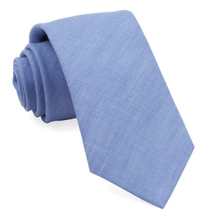 South End Solid Periwinkle Tie featured image