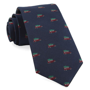 Christmas Vacation Navy Tie featured image