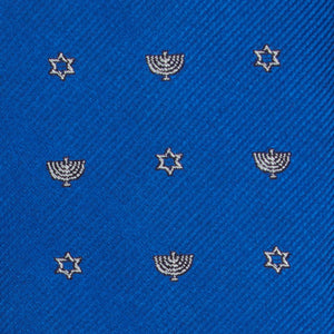 Menorahs Royal Blue Tie alternated image 2