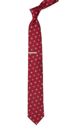 Snowflake Red Tie alternated image 1