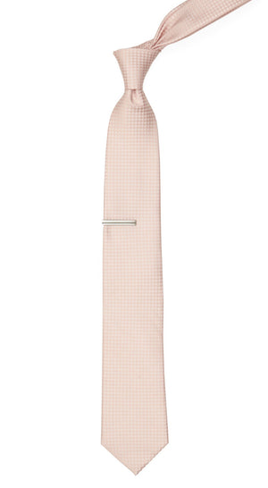 Be Married Checks Blush Pink Tie alternated image 1