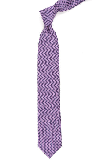 White Wash Houndstooth Lavender Tie alternated image 1