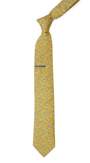Free Fall Floral Yellow Gold Tie alternated image 1
