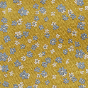 Free Fall Floral Yellow Gold Tie