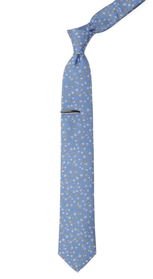 Free Fall Floral Light Blue Tie alternated image 1