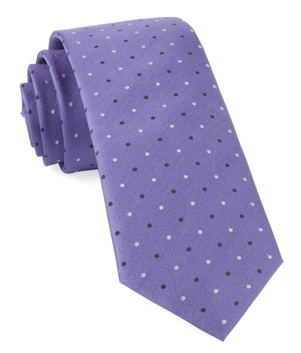 Jpl Dots Lavender Tie | Silk Ties | Tie Bar