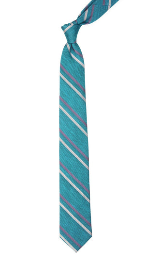 Pep Stripe Aqua Tie alternated image 1