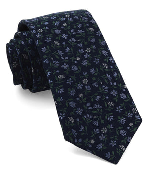 Floral Acres Navy Tie featured image