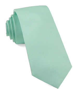 Grosgrain Solid Spearmint Tie featured image