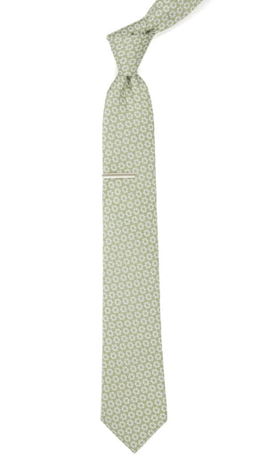 First Look Floral Sage Green Tie alternated image 1