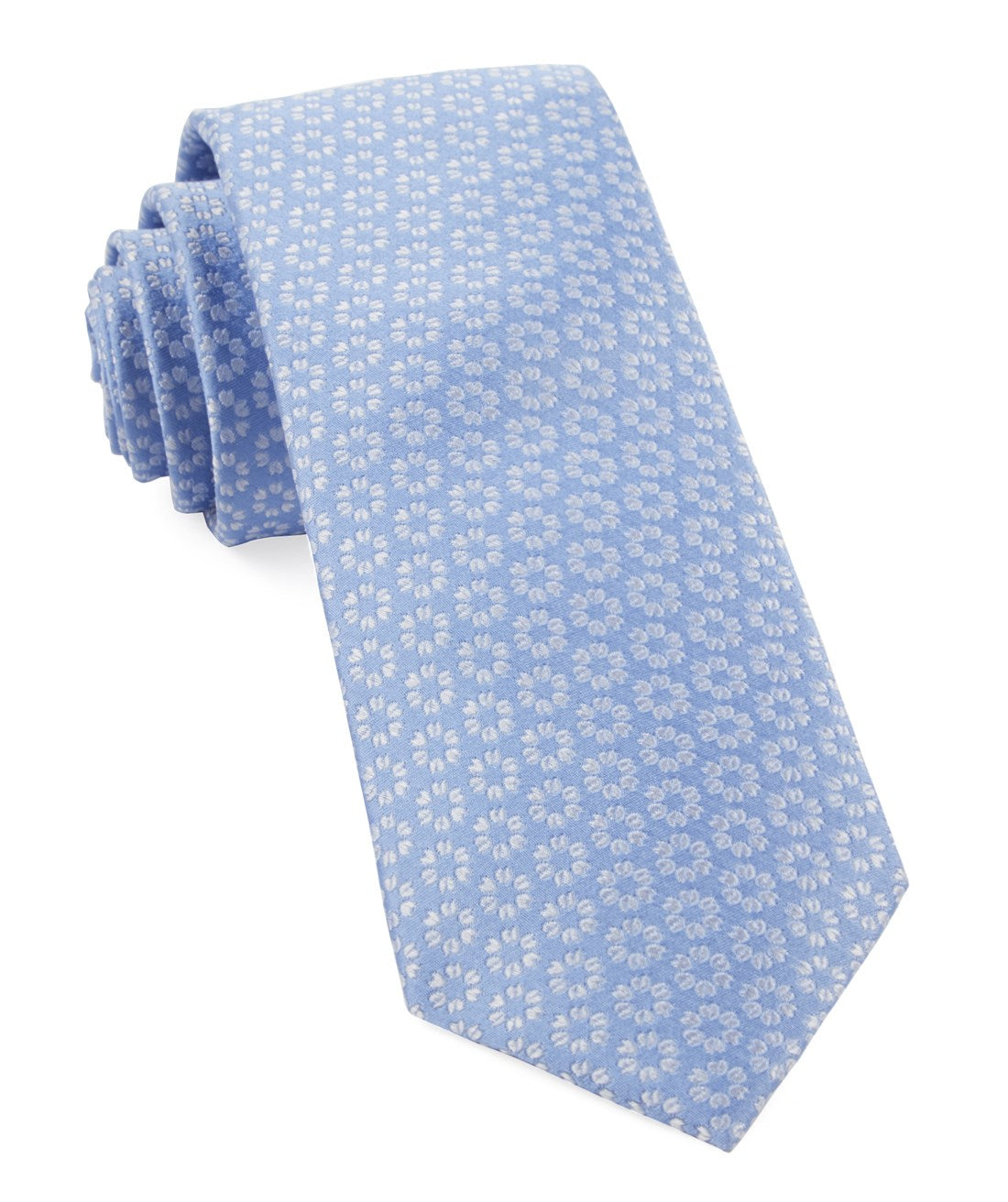 First Look Floral Periwinkle Tie | Silk Ties | Tie Bar