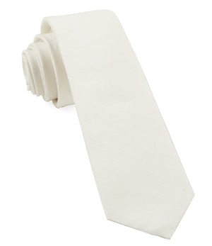 Linen Row Ivory Tie