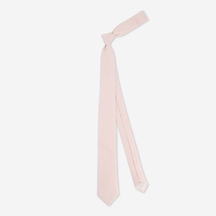 Linen Row Blush Pink Tie | Linen Ties | Tie Bar