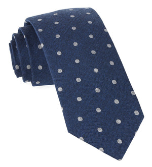 Dotted Hitch Classic Blue Tie featured image