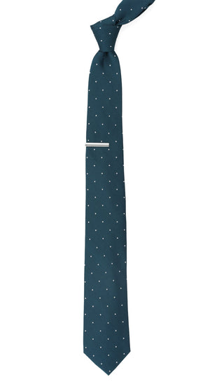 Dotted Report Teal Tie alternated image 1