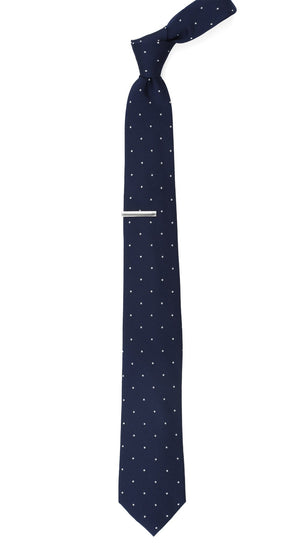 Dotted Report Navy Tie alternated image 1