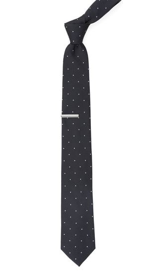 Dotted Report Charcoal Tie alternated image 1