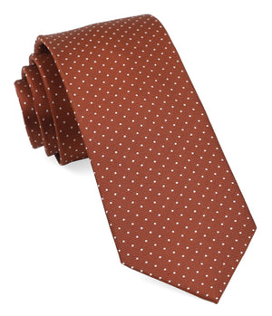 Mini Dots Copper Tie