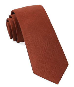 Herringbone Vow Copper Tie featured image