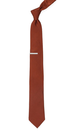 Herringbone Vow Copper Tie alternated image 1