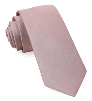 Herringbone Vow Mauve Stone Tie