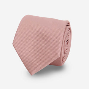 Grosgrain Solid Mauve Stone Tie featured image