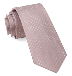 Mini Dots Mauve Stone Tie